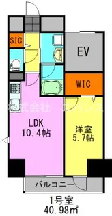 蘇我・ベイサイドスクエア【11階】の間取り