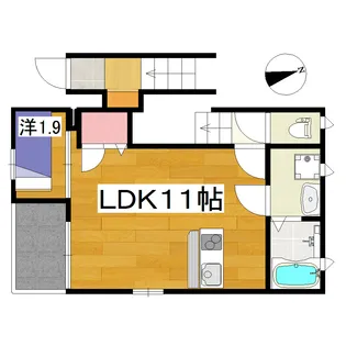 ベルフォーレS【2階】の間取り