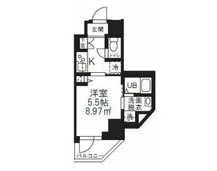 神奈川県横浜市港北区新横浜1【マンション】の間取り