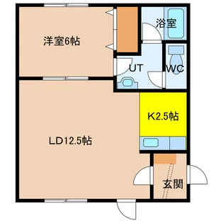 メゾンカイトII【1階】の間取り