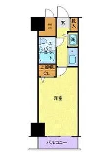 ルイシャトレ恵比寿【3階】の間取り