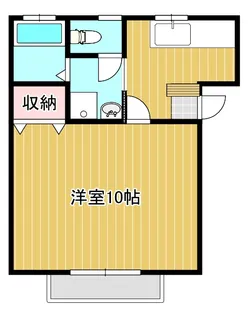 オリエントハイツII【3階】の間取り