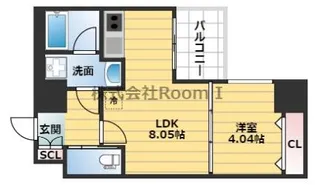 プレジオ本町【6階】の間取り