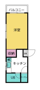 サマーハイツ【2階】の間取り