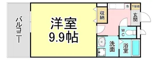 アムールREVE【2階】の間取り