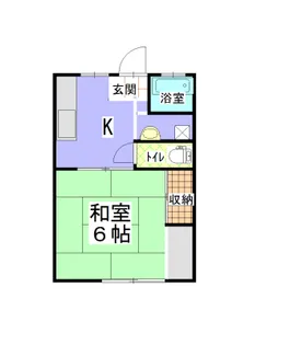 ガーデンハイツ【2階】の間取り