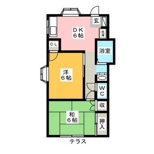T.Nハウス【1階】の間取り