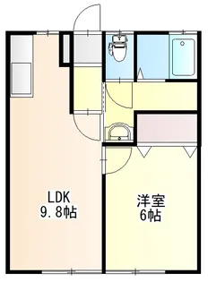 ガーデンコートII【2階】の間取り