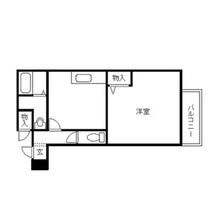 ラ・ペジーブル【2階】の間取り