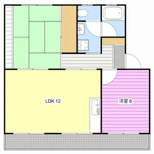 エステートI【1階】の間取り
