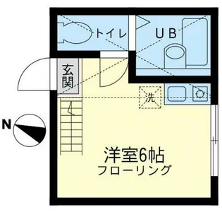 ユナイトステージ モーリスの杜【2階】の間取り