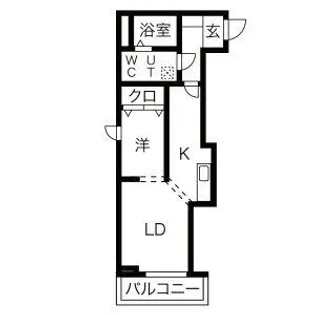 メリディアン多賀城笠神壱番館【2階】の間取り