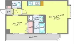グレース萩野町【3階】の間取り