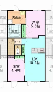 グラン・パレス高松I【2階】の間取り