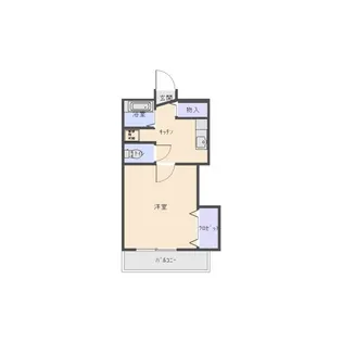 B・G・Fieldハイツ【1階】の間取り