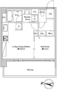 東京都大田区池上7【マンション】の間取り