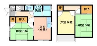 広島県福山市春日町1【一戸建】の間取り