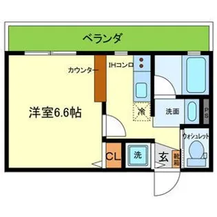 兵庫県川西市寺畑1【アパート】の間取り