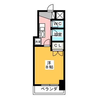 フォルトゥーナ上前津【2階】の間取り