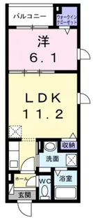 アガベ【3階】の間取り