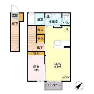 プラセール I【2階】の間取り