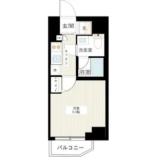 ラヴェニール横浜蒔田【4階】の間取り