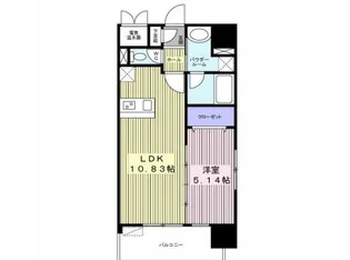 セントフィールド榴ヶ岡アネックス【4階】の間取り