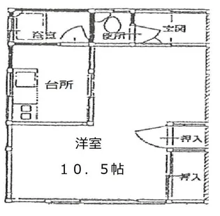 パークヒル【1階】の間取り