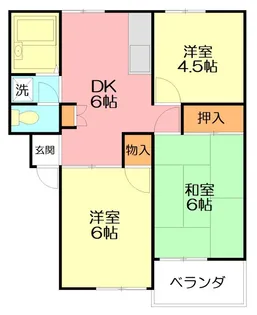 神奈川県小田原市飯泉【アパート】の間取り