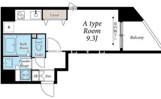 リブリ・サンヴィレッジ26【8階】の間取り