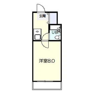 プロキシーヨーク【3階】の間取り