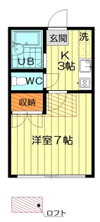 つばさII【1階】の間取り