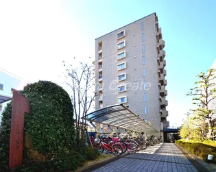 松崎ツインパークスS棟【5階】の外観