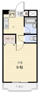 エスポワール【3階】の間取り