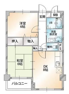 La Casa E&E【2階】の間取り