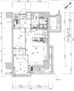 ライトテラス蔵前【12階】の間取り
