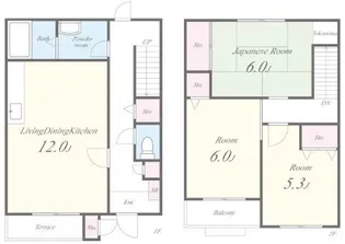 3LDKの間取り画像