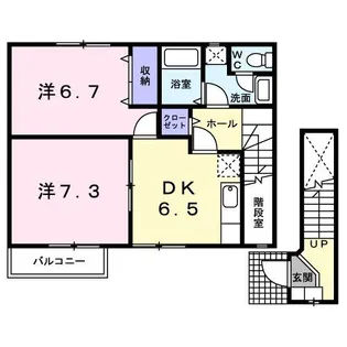メリディオ【2階】の間取り