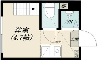 アレンデール西落合【2階】の間取り
