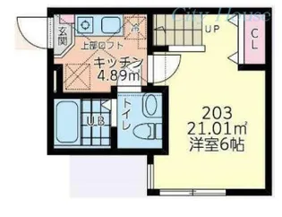 スペーシア相模原【2階】の間取り