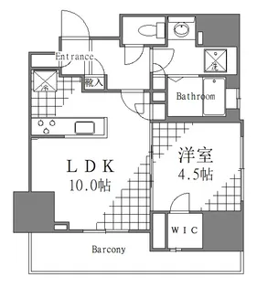 東京都台東区蔵前1【マンション】の間取り