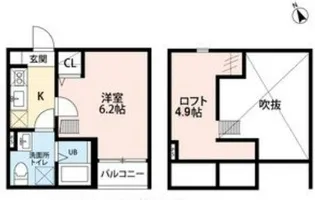 ディアコート長町【2階】の間取り