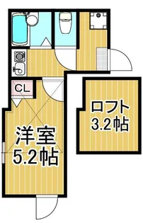 ALBA亀有【3階】の間取り