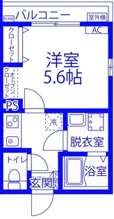 未来館南浦和【3階】の間取り