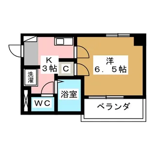 プロビデンス泉I【8階】の間取り