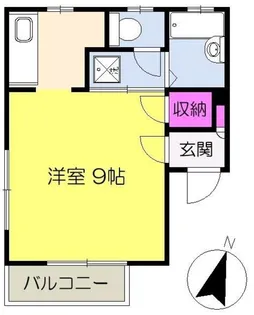 ルーミ相模台【2階】の間取り