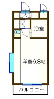 ドミール玉川学園【4階】の間取り