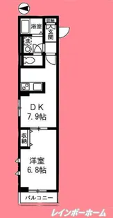 フェアリープレイス【2階】の間取り