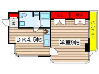 シグマ朝志ヶ丘ハイツ【4階】の間取り