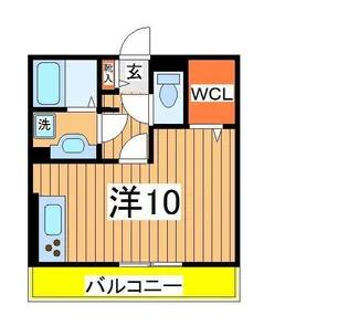 メゾンド ベリタス【1階】の間取り